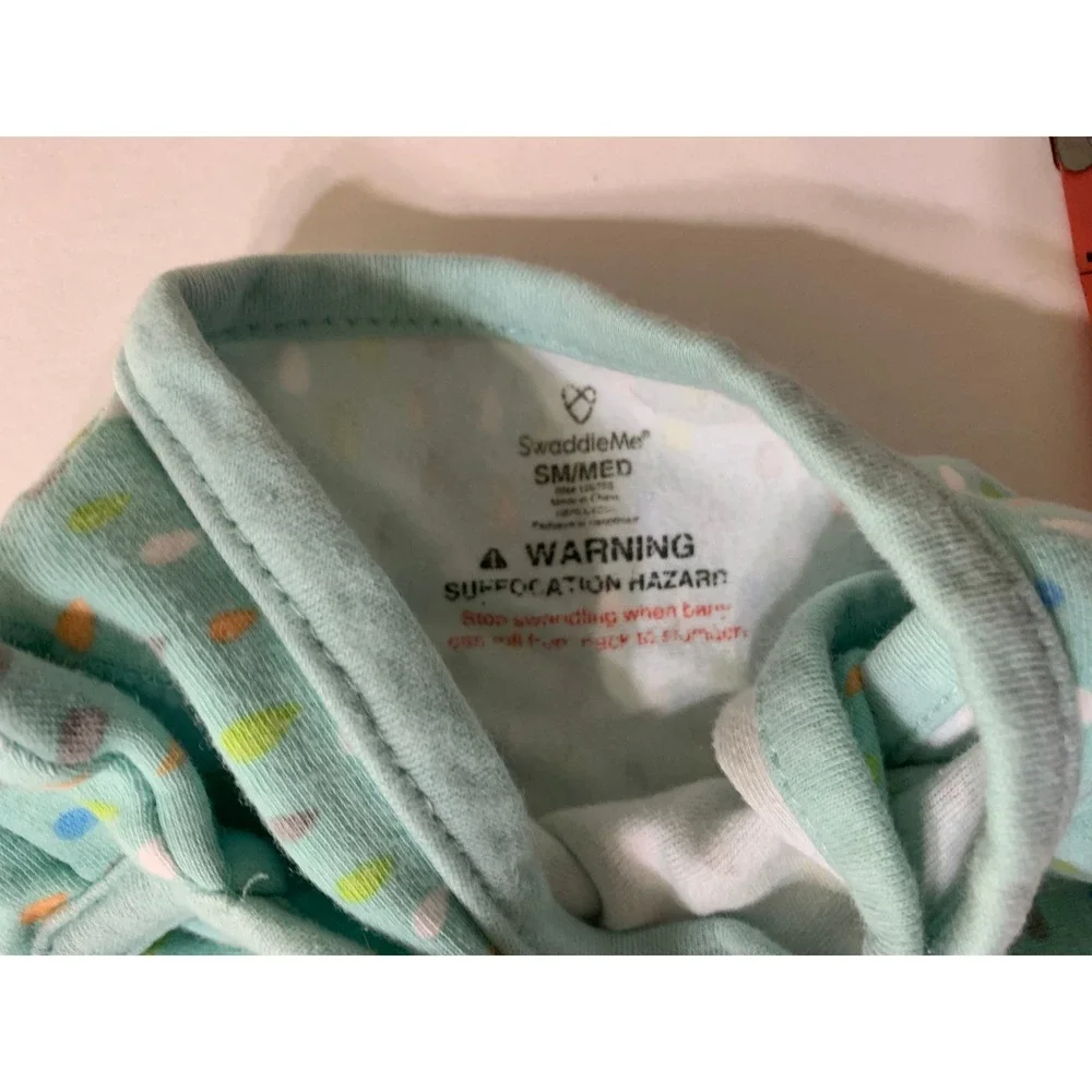 Summer Infant SwaddleMe 7 Pack Baby Swaddles Small Medium 0-3 Months